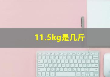 11.5kg是几斤