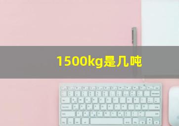 1500kg是几吨