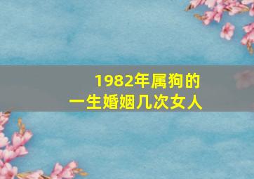 1982年属狗的一生婚姻几次女人