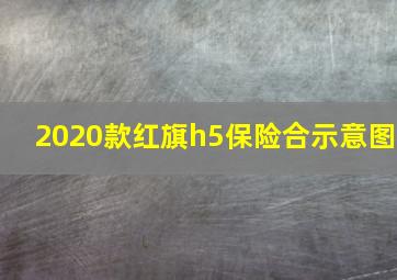 2020款红旗h5保险合示意图