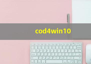 cod4win10