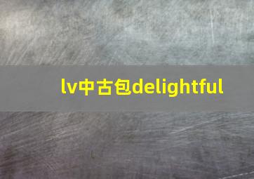 lv中古包delightful