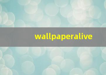 wallpaperalive