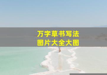 万字草书写法图片大全大图