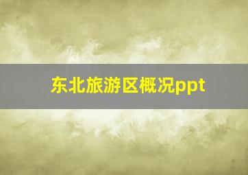 东北旅游区概况ppt