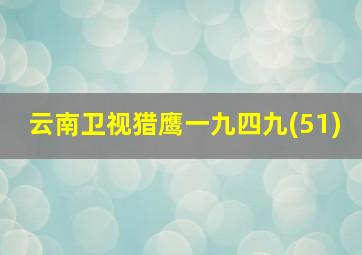 云南卫视猎鹰一九四九(51)