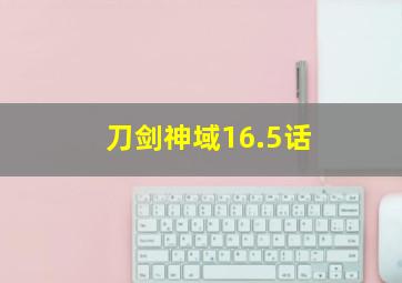 刀剑神域16.5话