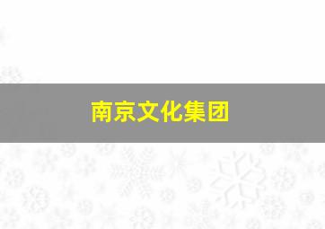 南京文化集团