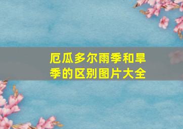 厄瓜多尔雨季和旱季的区别图片大全