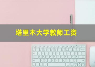 塔里木大学教师工资