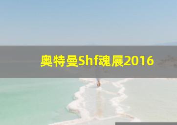 奥特曼Shf魂展2016