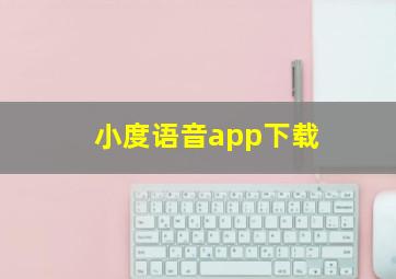 小度语音app下载