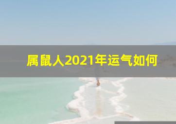 属鼠人2021年运气如何