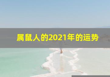 属鼠人的2021年的运势