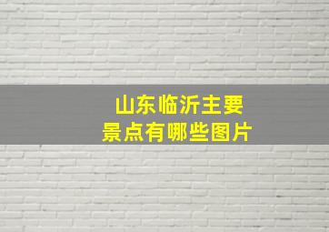 山东临沂主要景点有哪些图片