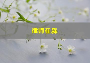 律师崔淼