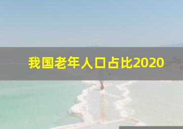 我国老年人口占比2020