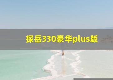 探岳330豪华plus版