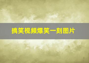 搞笑视频爆笑一刻图片