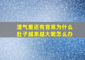 湿气重还有宫寒为什么肚子越来越大呢怎么办