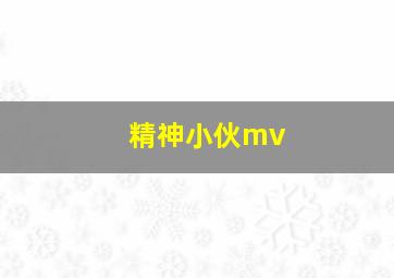 精神小伙mv