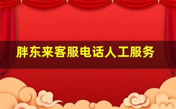 胖东来客服电话人工服务