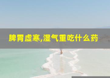 脾胃虚寒,湿气重吃什么药