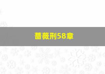 蔷薇刑58章