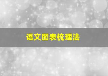 语文图表梳理法