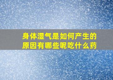 身体湿气是如何产生的原因有哪些呢吃什么药