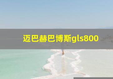 迈巴赫巴博斯gls800