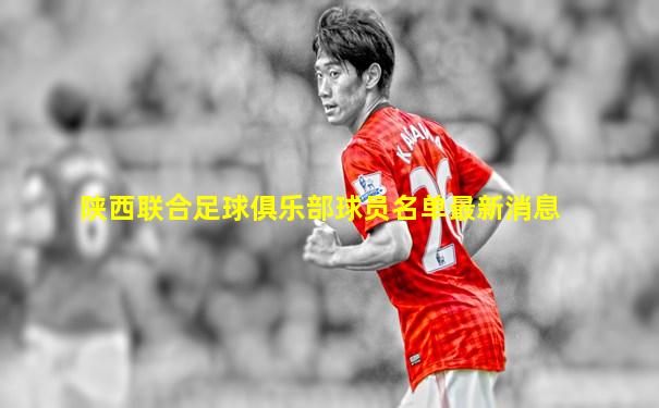 陕西联合足球俱乐部球员名单最新消息